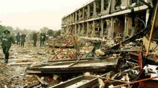 aftermath of the bomb