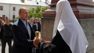 Путин и патриарх Кирилл