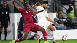 واصل المنتخب القطري انتصاره وكان آخرها على منتخب العراق