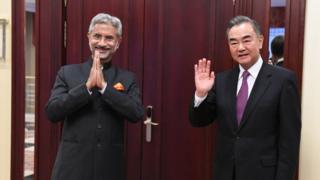 India's S. Jaishankar and China's Wang Yi