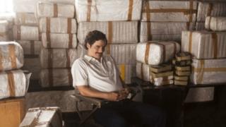Wagner Moura em cena de Narcos