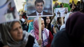 HDP'lilerin gösterileri