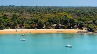 An island in the Bijagos archipelago