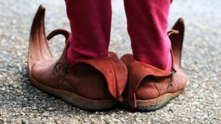 Zapatos de un elfo