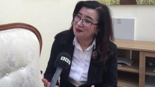Шаҳноза Ғаниева кўп йиллар Россиянинг ОРТ канали мухбири бўлиб фаолият юритган.