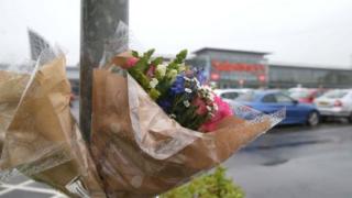 Floral tributes