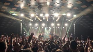 The wonderful Barrowland ballroom. Nathaniel Rateliff and the Night Sweats