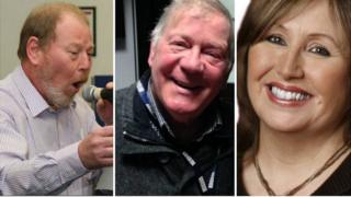 Roger Phillips, Billy Butler and Linda McDermott