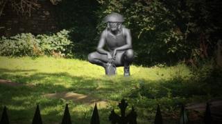 Proposed sculpture of Alexander Selkirk