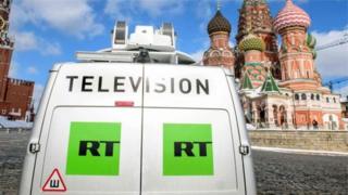 Машина RT біля Кремля