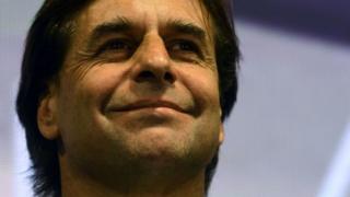 Luis Lacalle Pou, del Partido Nacional de Uruguay. Foto de octubre de 2019.