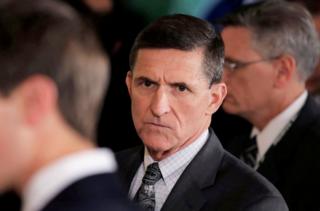 美国前国家安全顾问迈克·弗林(Michael Flynn)