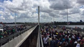 Nyerere bridge, Tanzania