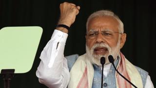 भारतीय प्रधानमंत्री नरेंद्र मोदी