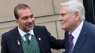Imam Muhammad Al Hussaini and Pastor James McConnell