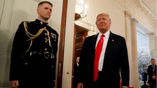 Madaxweynaha Mareykanka Donald Trump