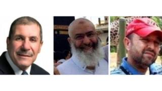 Khaled Belkacemi da Azzedine Soufiane da Aboubaker Thabti, uku daga cikin mutanen da suka rasu a harbin masallacin birnin Quebec