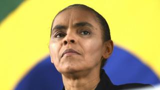 A líder da Rede, Marina Silva