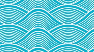 Ilustração de ondas