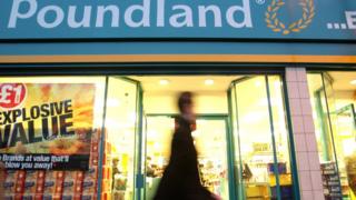 Poundland shop
