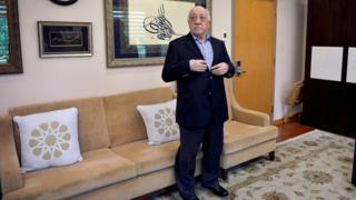 Fethullah Gülen ABD'deki evinde