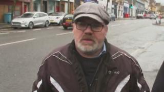 Iain Packer arriving at court