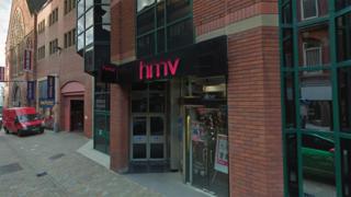 HMV store