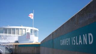 The sea front at Canvey Island