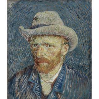 Autorretrato de Van Gogh, de 1877, em Paris (Foto Maurice Tromp, Van Gogh Museum, Amsterdã)
