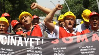 Soma kazasıyla ilgili yapılan eylemlerden biri - Arşiv fotoğrafı