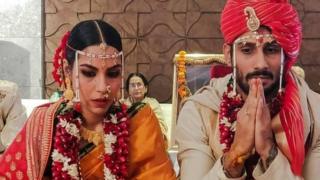 प्रतीक बब्बर आणि सान्या सागर