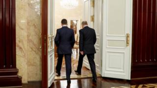 Медведев и Путин