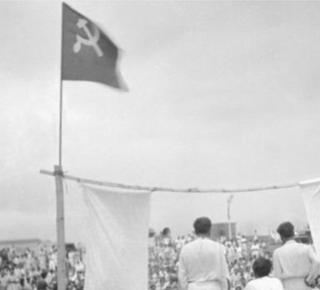 ගාලුමුවදොර පැවති වාමාංශික රැළියක්