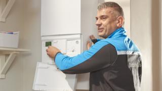 British Gas engineer