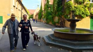 Moradores de Fuggerei