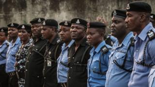 La police du Nigeria