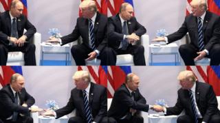 Владимир Путин и Дональд Трамп