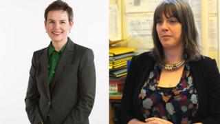 Mary Creagh (solda) ve Jess Phillips