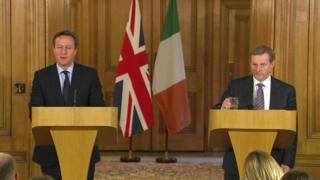 David Cameron and Enda Kenny