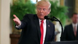 Donald Trump in Washington, 2 August