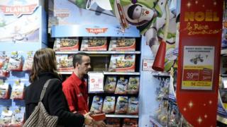 Toy shop in Paris (file picture)