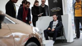 Projeto Opel Mind, em Paris