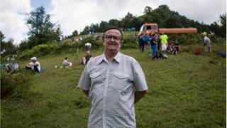 Šaćirević na Kameničkom brdu kod Srebrenice, Marš Mira, 2018.