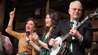 Carmen Cusack, Edie Brickell and Steve Martin