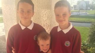 Zac Parker and his brothers