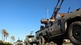 Pro-government forces in Misrata