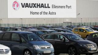 Vauxhall's Ellesmere Port plant