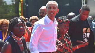 Obama, Kenya