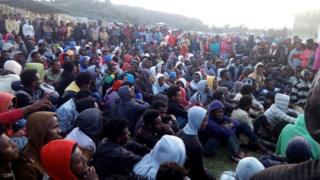 በደብረ ብርሃን ዩኒቨርስቲ የሚገኙ ተማሪዎች