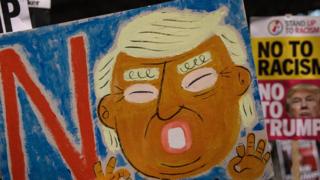 карикатура на Трампа